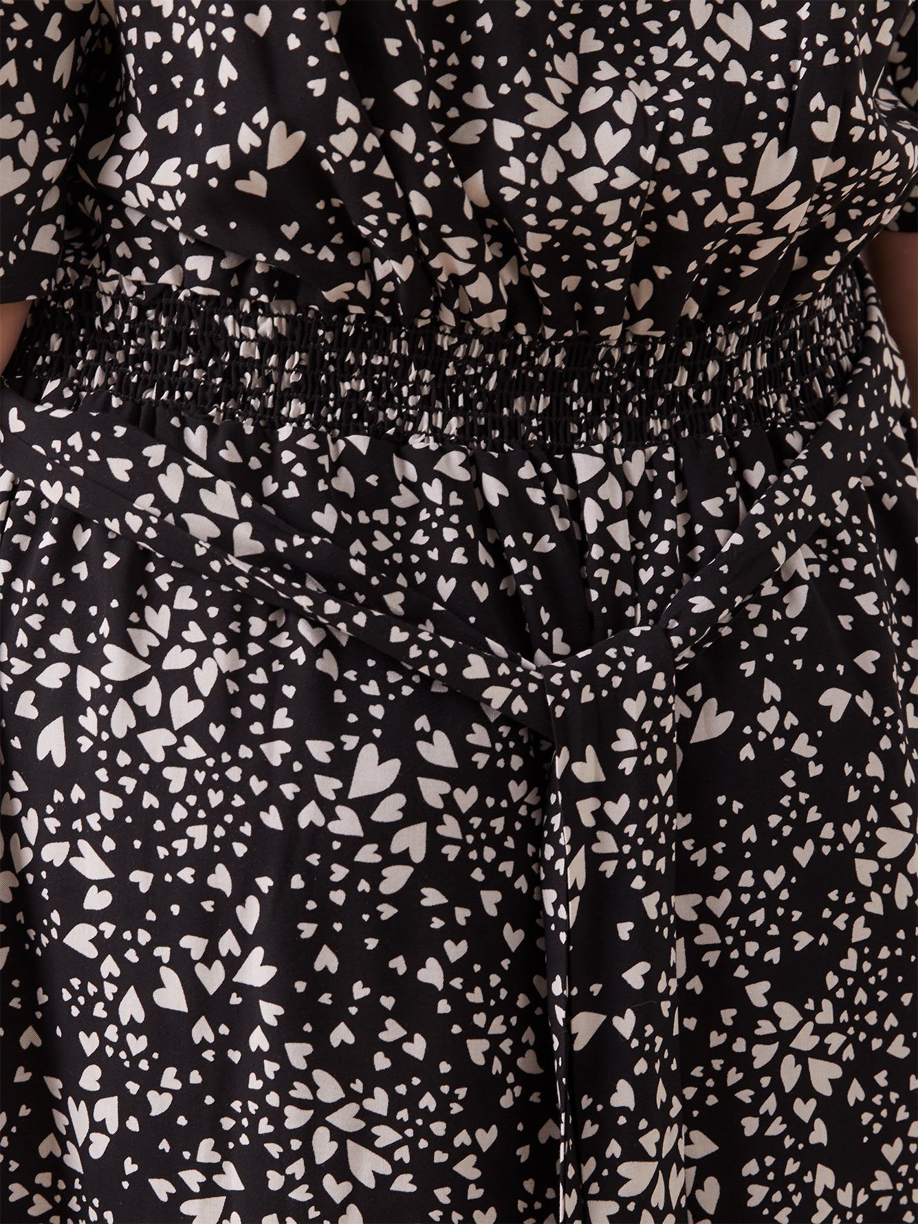A-Line Printed Dress With Tied Waist - In Every Story | Penningtons