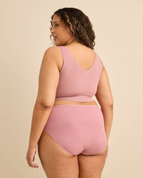 Reversible Rib Knit Bralette - tiVOGLIO