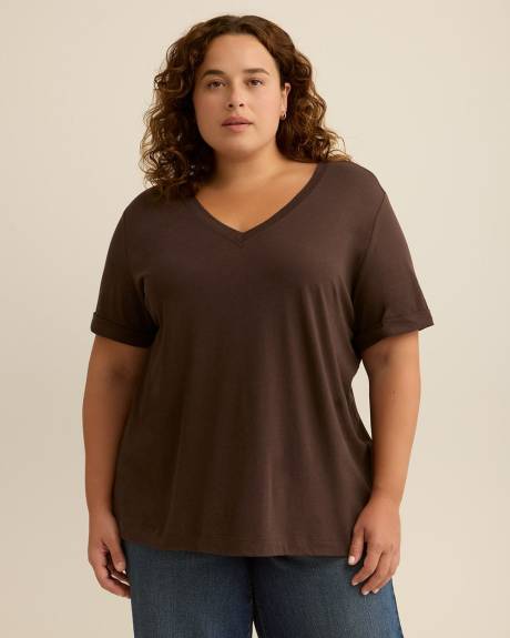 T-shirt coupe boyfriend, tissu responsable - Essentiels PENN.