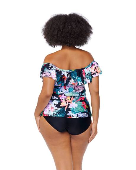 Haut tankini Tortuga imprimé - Raisins Curve