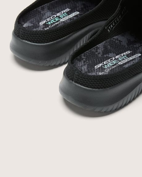 Mules Ultra Flex à dos ouvert, pied large - Skechers