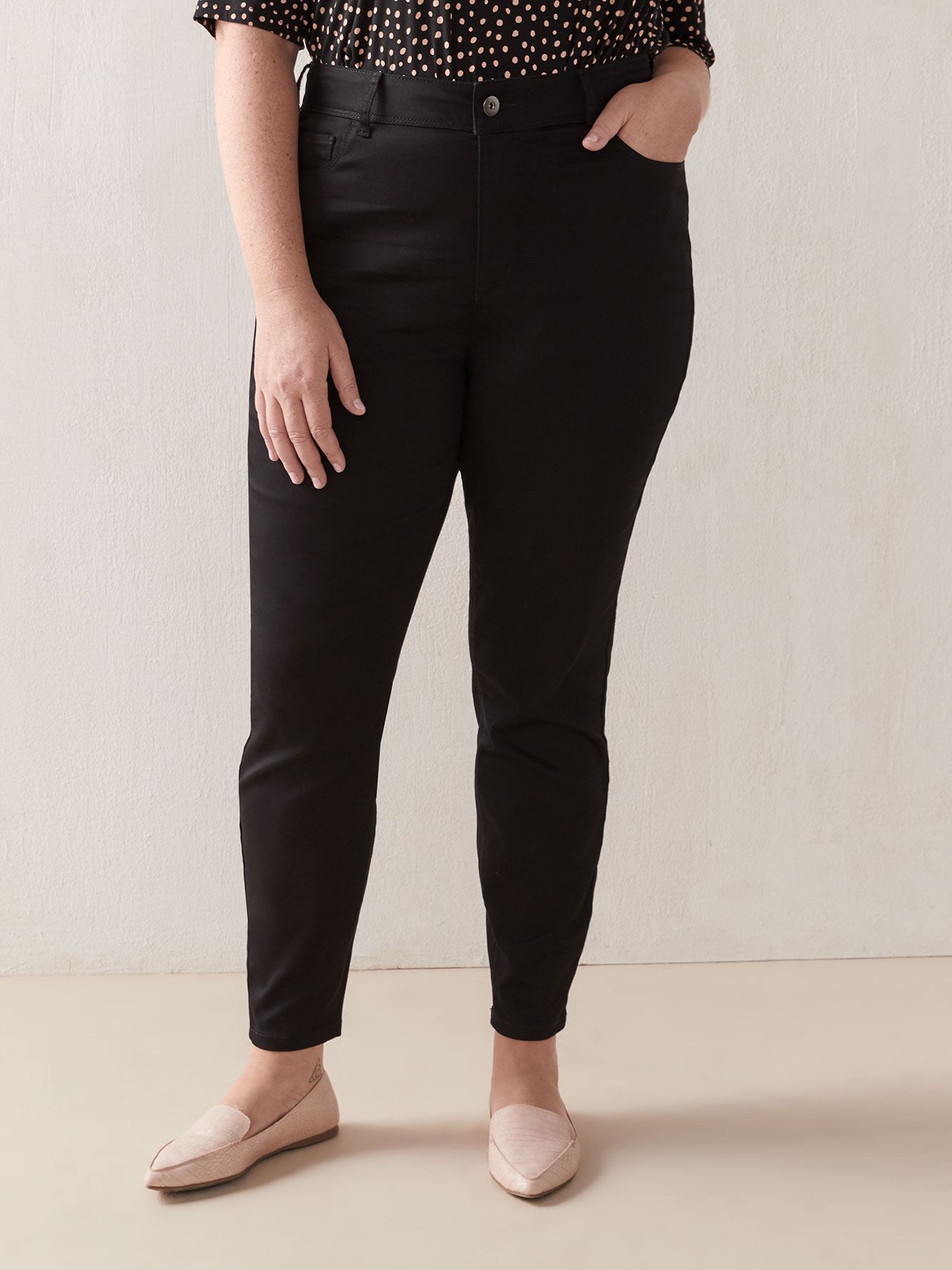 plus size stretch jeggings