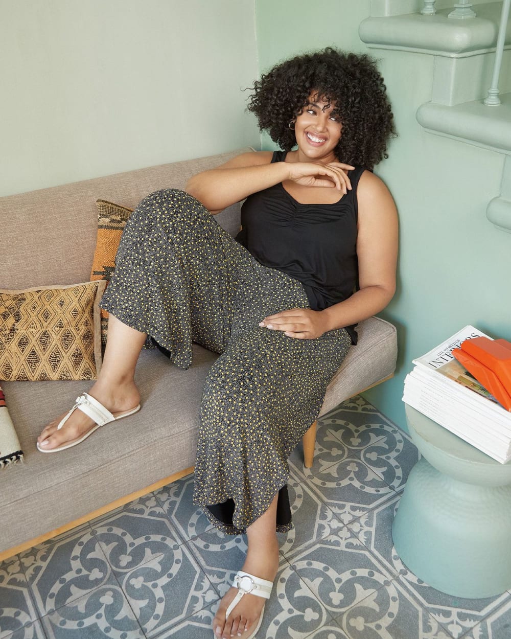 Plus size gaucho capris shop