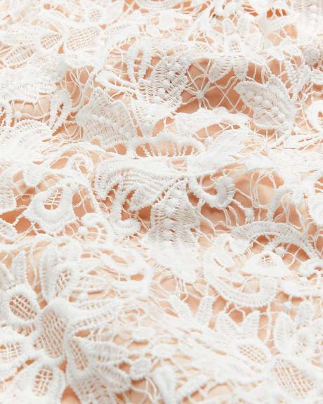 Robe sans manches en dentelle - Addition Elle