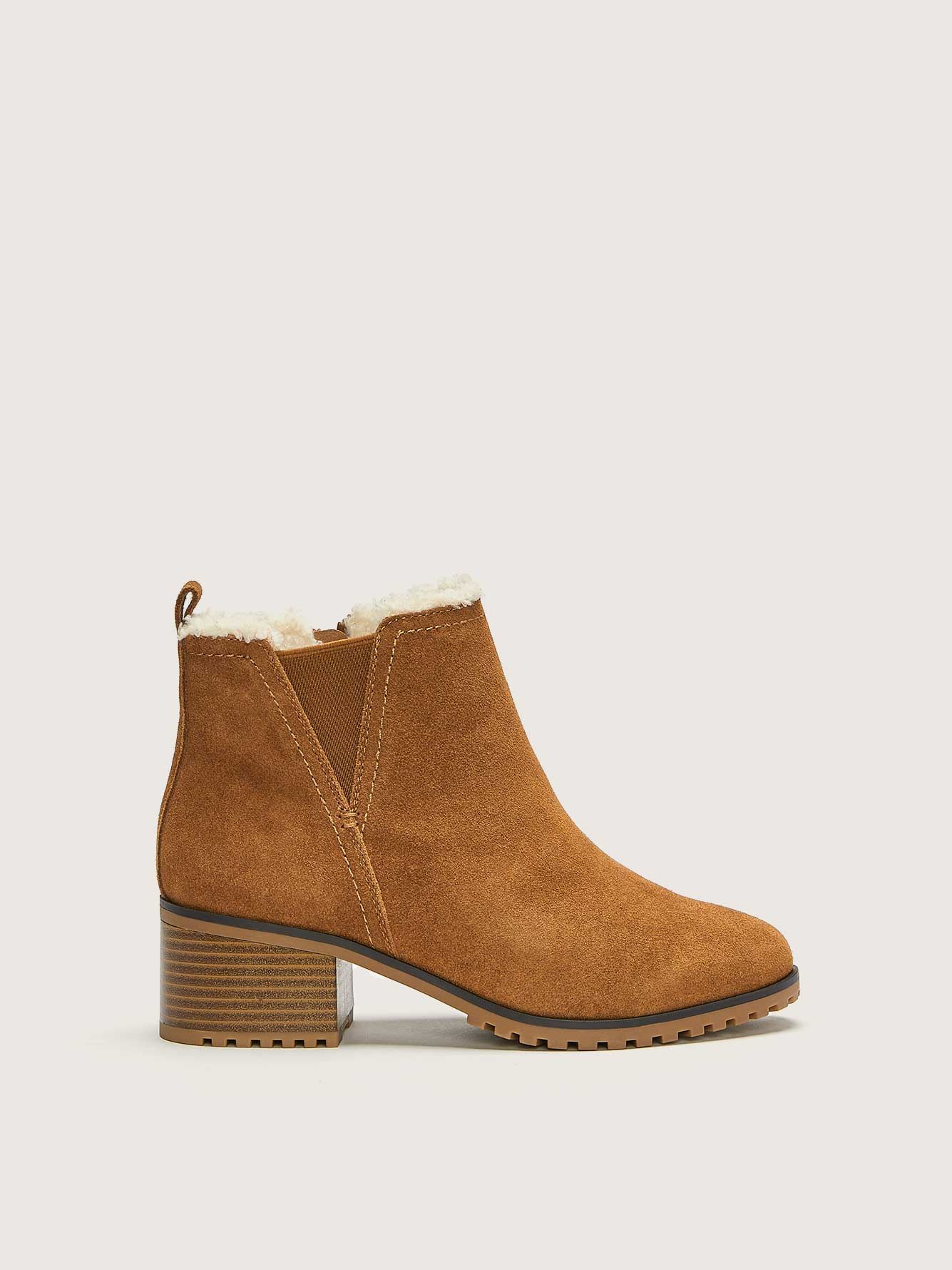 bottillon femme pied large