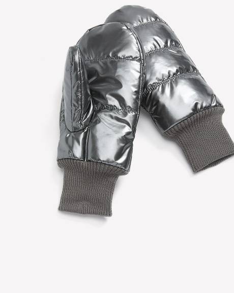 Quilted Mittens with Lining