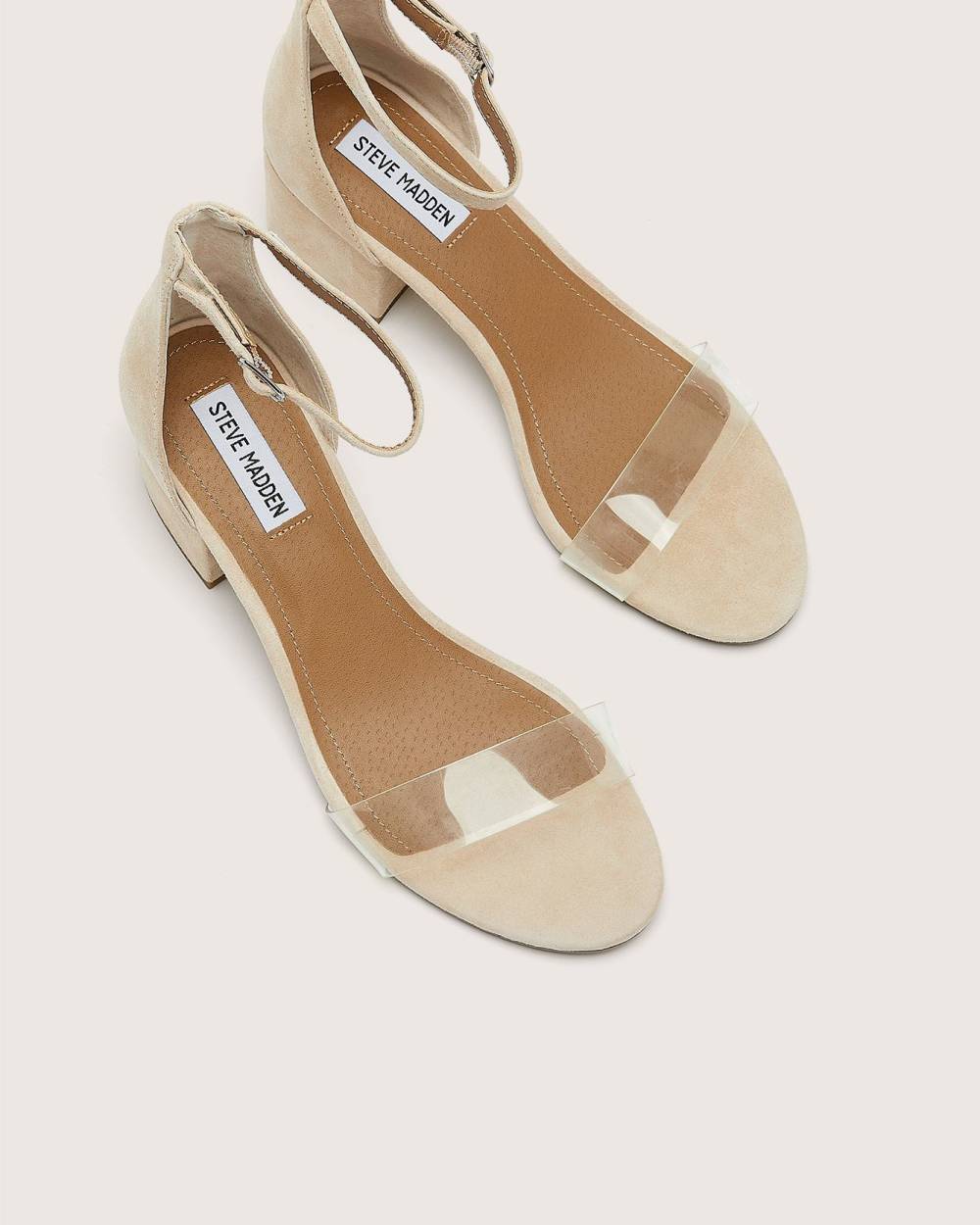 Wide Width, Irene Vinyl Block Heel Sandal Steve Madden Penningtons