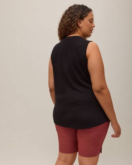 Henley Ribbed Cami - PENN. Essentials