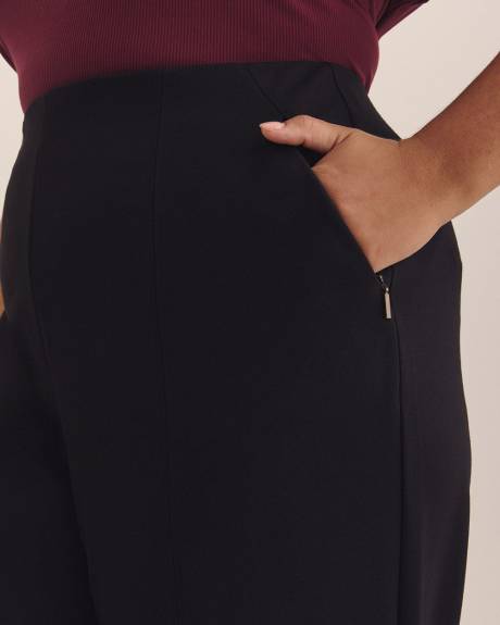 Responsible, Essential Ponte de Roma Wide-Leg Pant