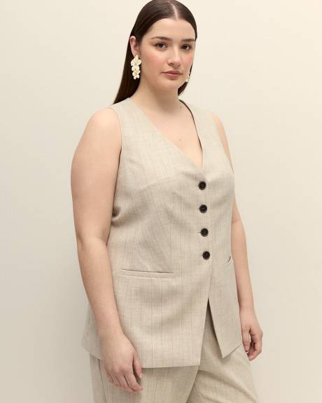 Long Sleeveless Vest - Addition Elle