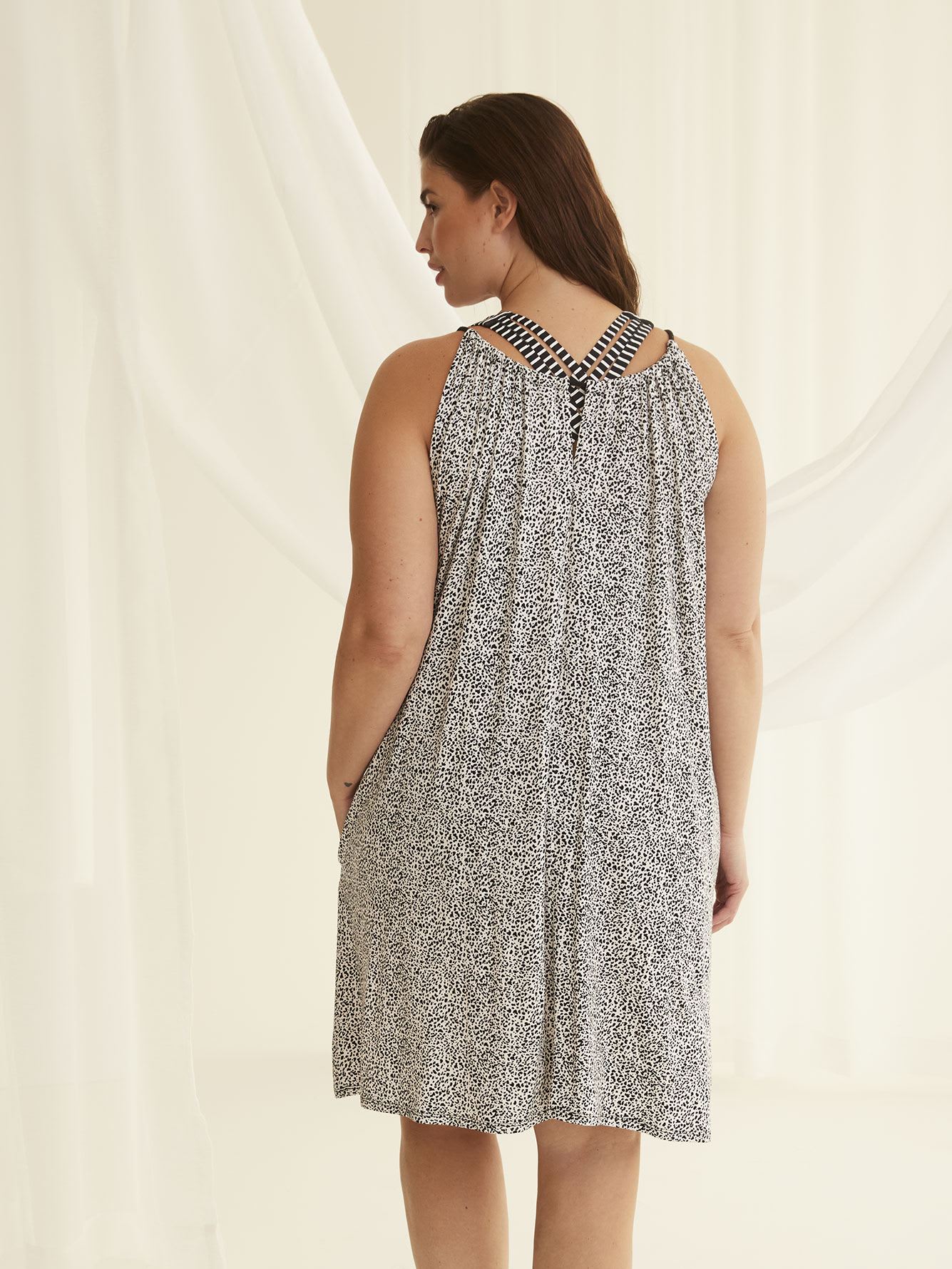 Cover Up Dress with Cheetah Print Penningtons