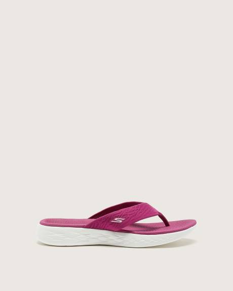 Wide Width, On-The-Go Sunny Thong Sandal - Skechers