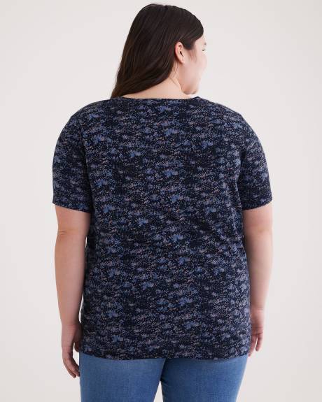 T-shirt boyfriend à col dégagé - Essentiels PENN.
