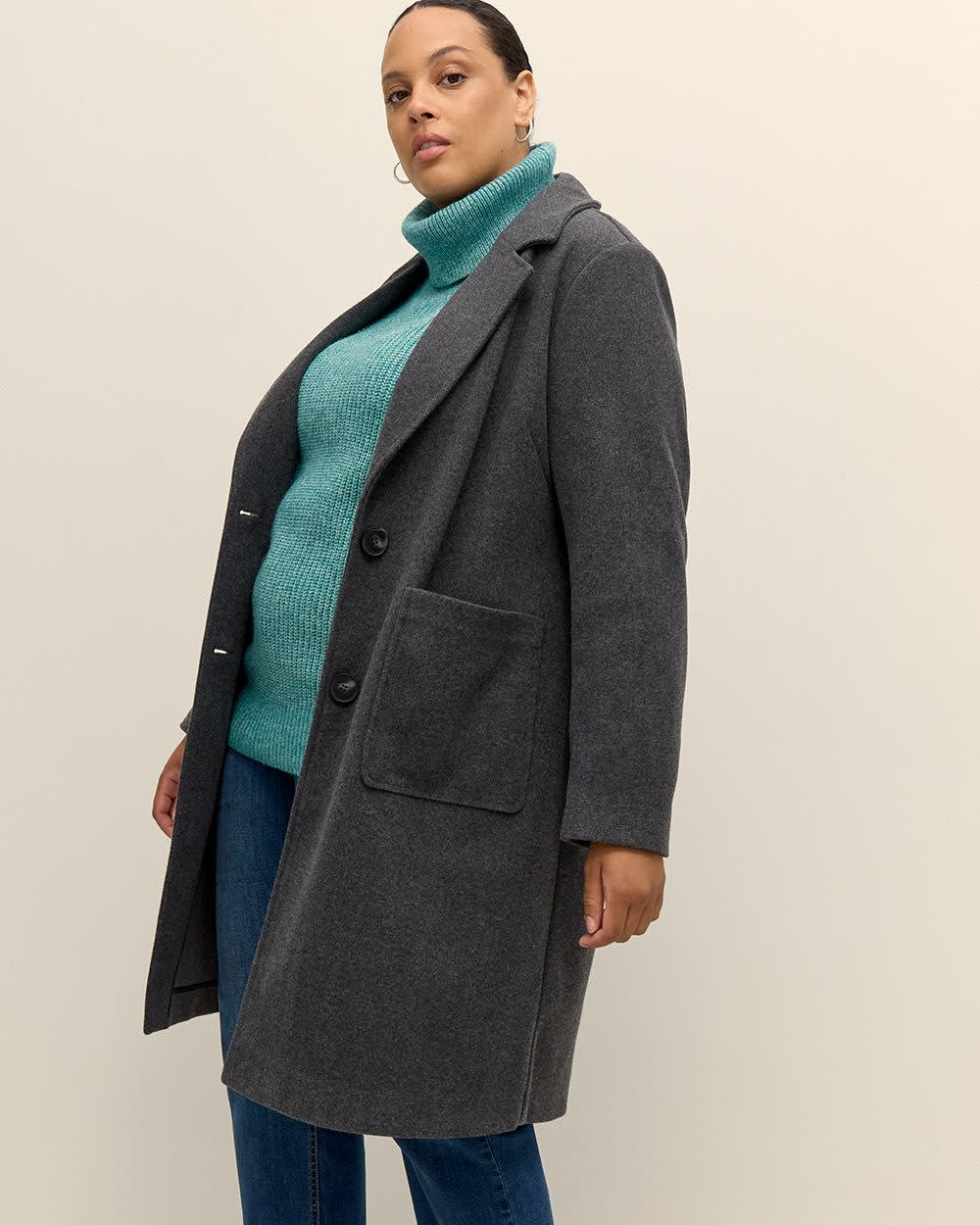 Long Melton Car Coat Penningtons