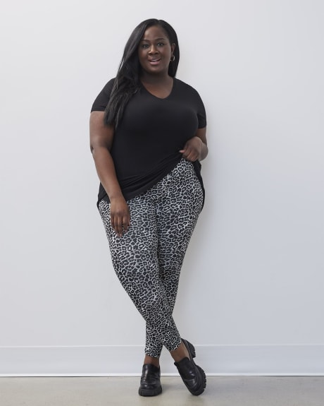 Legging tendance imprimé, tissu responsable