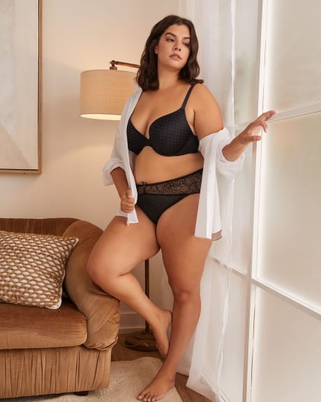 High-Cut Panty With Lace - Déesse Collection