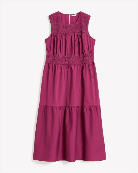 Maxi Dress with Smocked Details