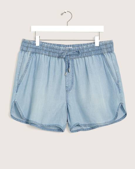 Responsible, 1948-Fit Tencel Pull-On Short - d/C JEANS