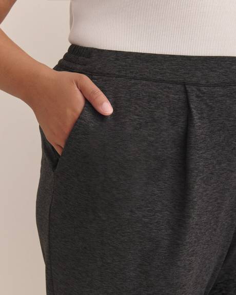 Heather Grey Ultrasoft Wide-Leg Pant - Active Zone