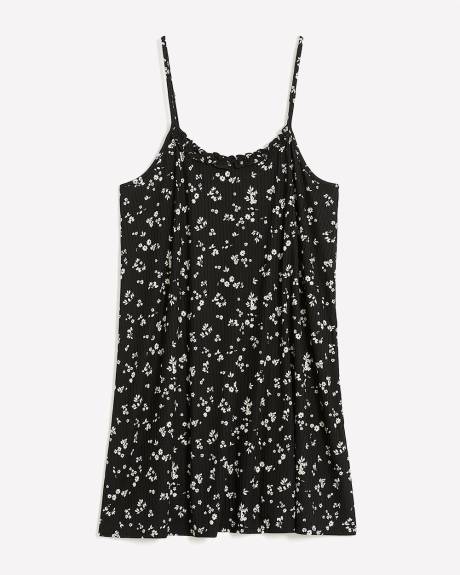 Short Floral Cami Nightgown - ti Voglio