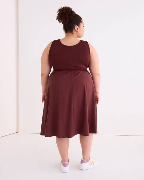 Responsible, Sleeveless V-Neck Dress - Active Zone