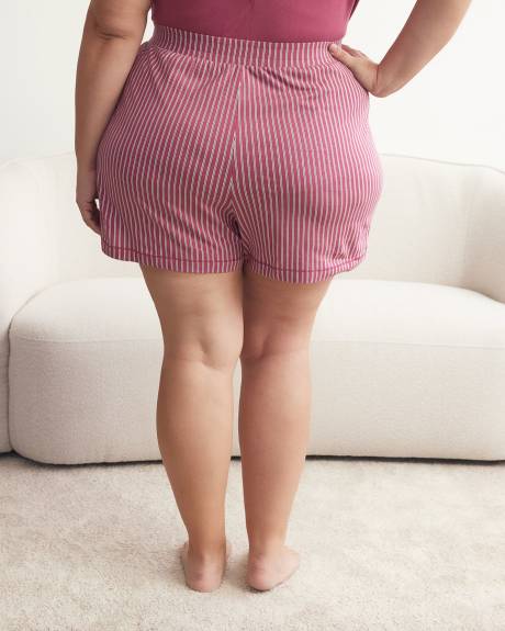 Cotton Knit Boxer Shorts - ti Voglio