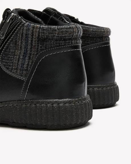 Bottillon lacé en cuir Caroline Spice, pied large - Clarks