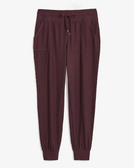 Ribbed Knit Jogger Pant - Active Zone