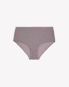 Purple Fern-Print Cotton Brief - ti Voglio