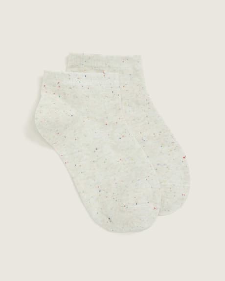 Speckled No-Show Socks - In Every Story