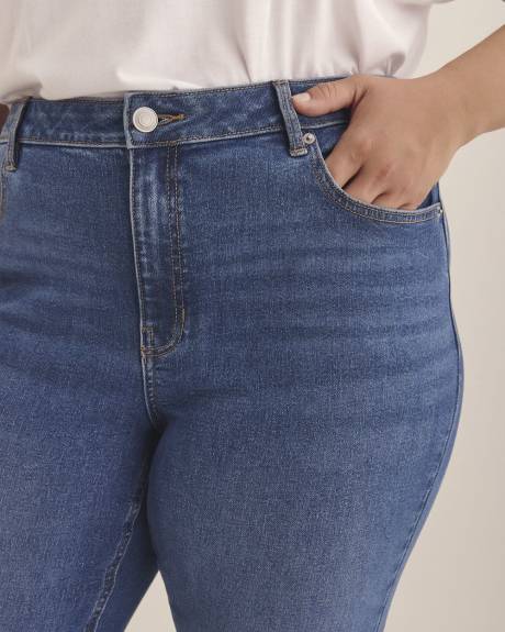 Jean foncé à coupe et jambe droite - d/C JEANS