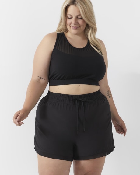 Short de course extensible, tissu responsable - Active Zone