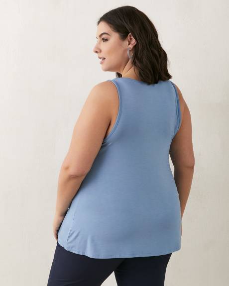 Responsible, A-line Tank Top with Keyhole - In Every Story
