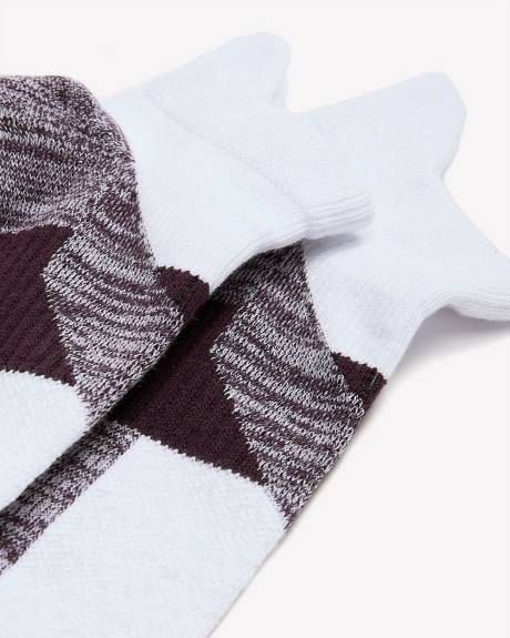 Chaussettes courtes de sport avec détail chiné - Active Zone