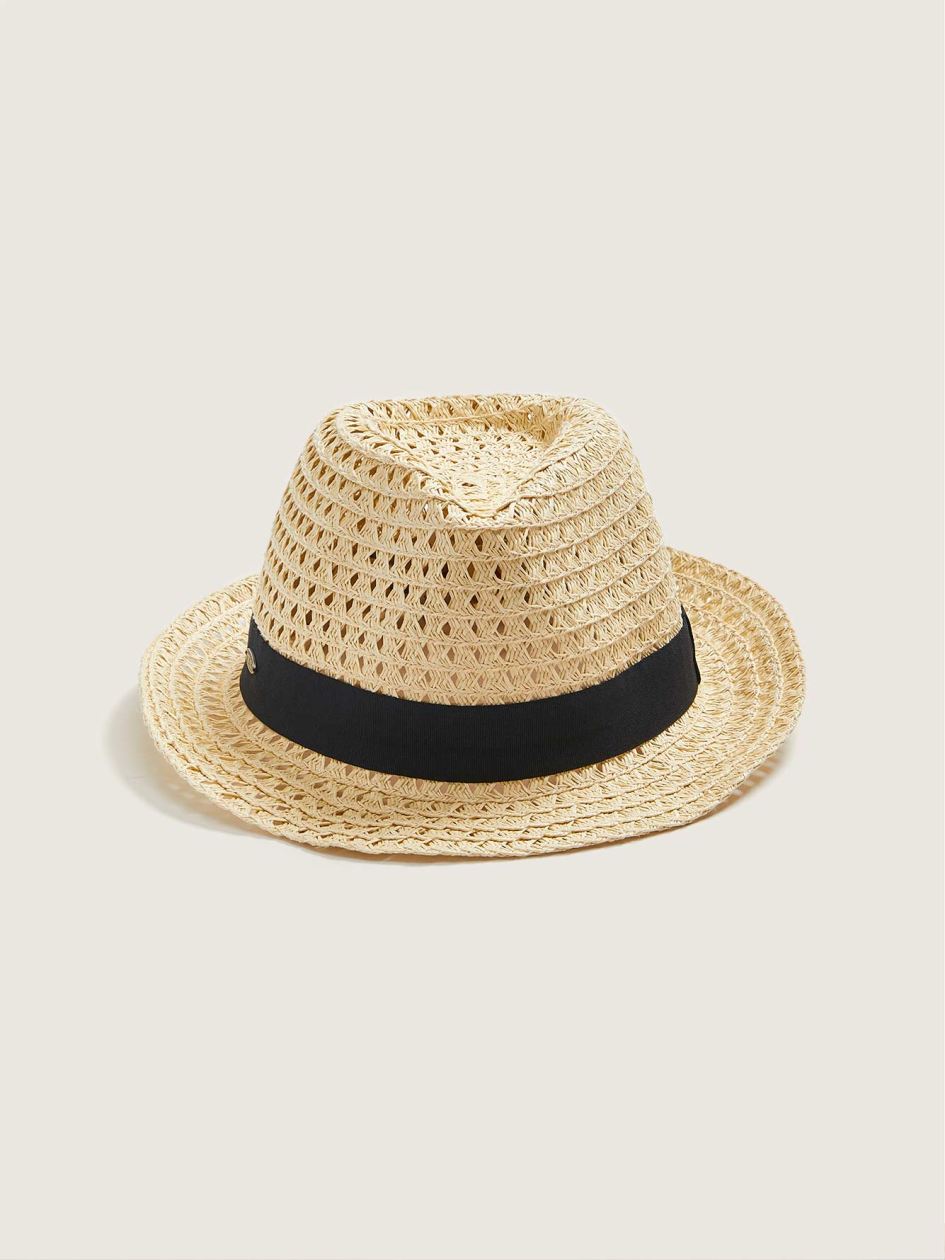 Straw Fedora With Ribbon Canadian Hat Penningtons