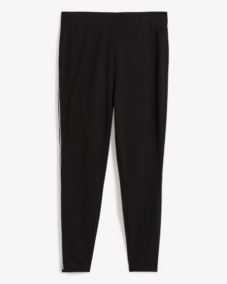 Black Ponte de Roma Fashion Legging - PENN. Essentials