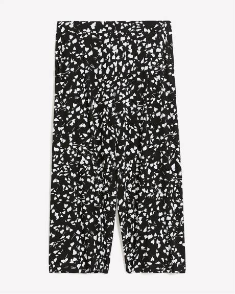 Pantalon de pyjama à motif de coeurs, tissu responsable - Collection Déesse