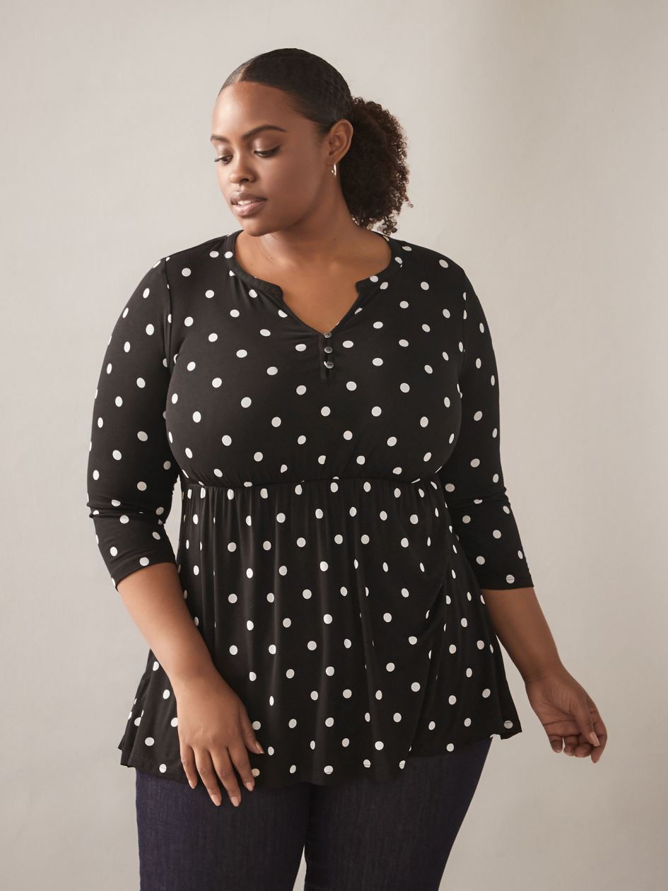 Empire-Waist Tunic Top - In Every Story | Penningtons