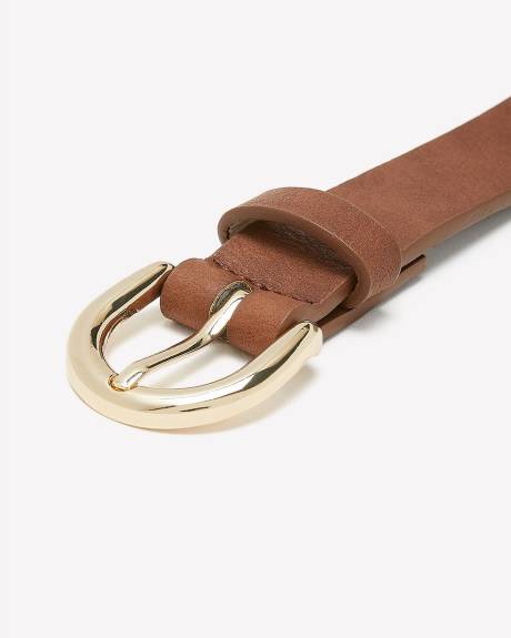 Denim Belt with Eyelets