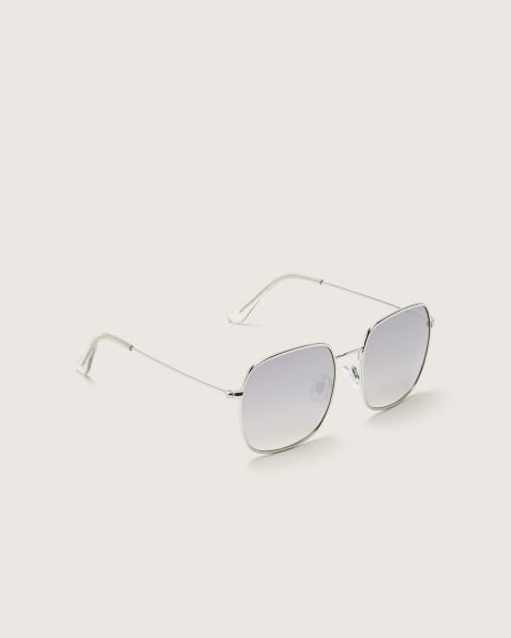Thin Square Sunglasses