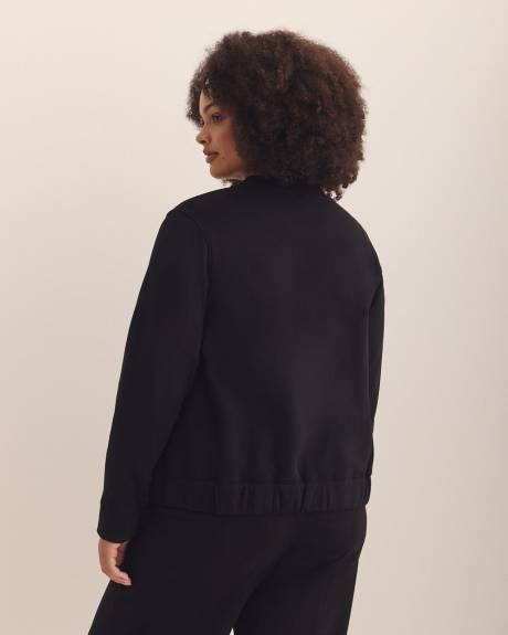 Fleece Bomber Jacket