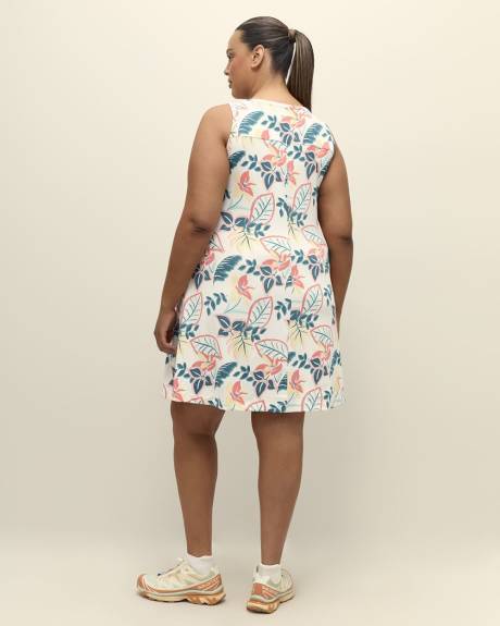Chill River Floral Sleeveless Dress - Columbia