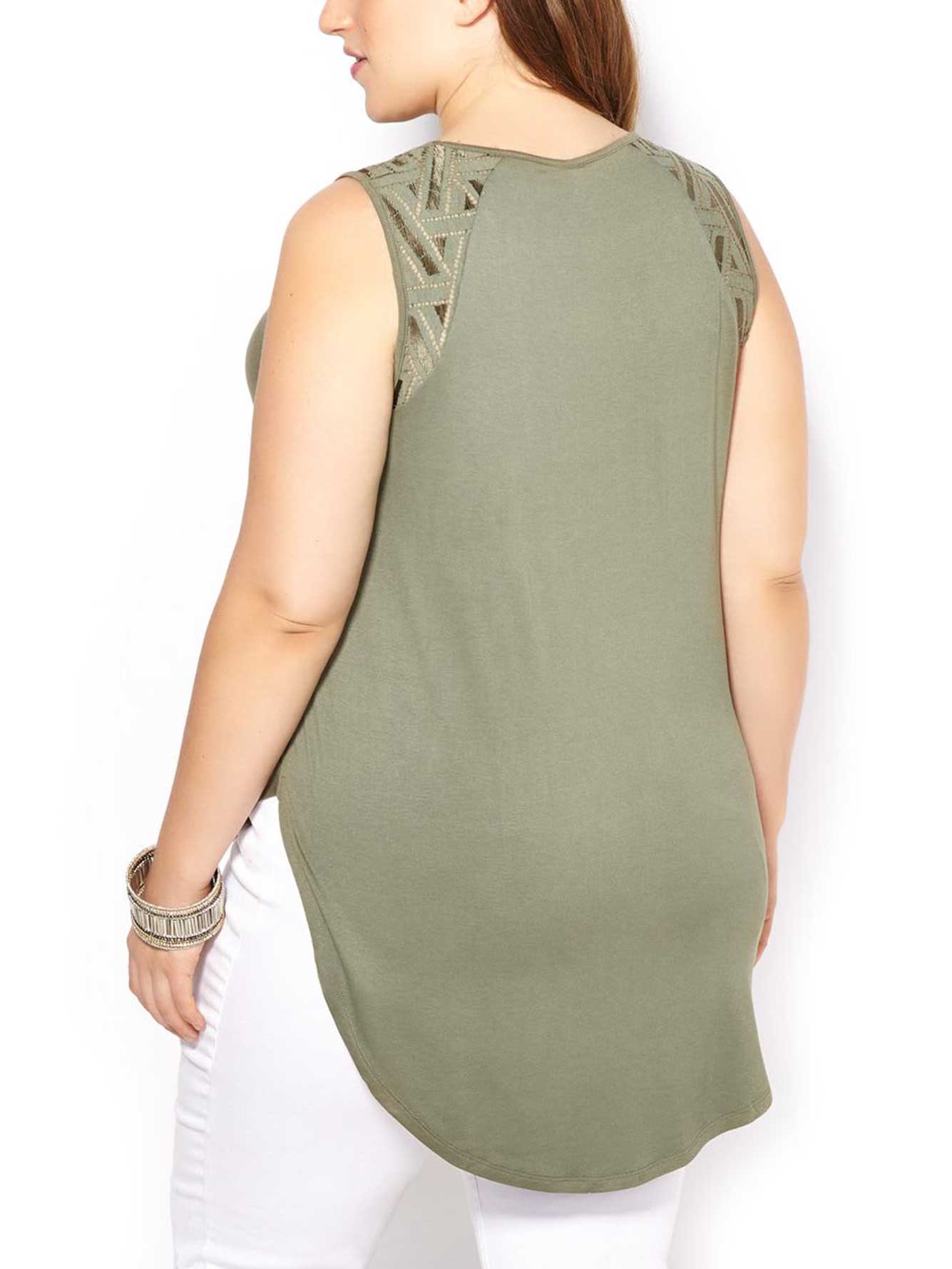Sleeveless Top with Embroidery Penningtons