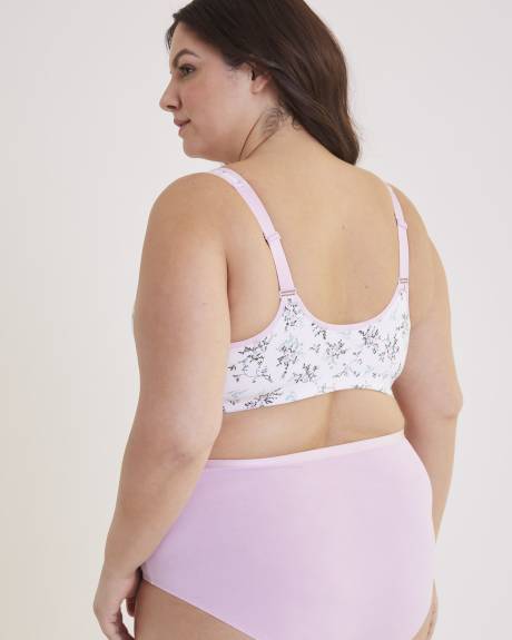 Soutien-gorge à fermeture avant en coton, sans armatures - ti VOGLIO