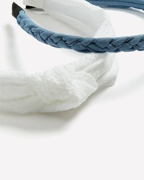 Wide and Thin Headbands, Set of 2 - Addition Elle