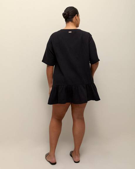 Chemisier long cache-maillot Sol avec ourlet évasé - Raisins Curve
