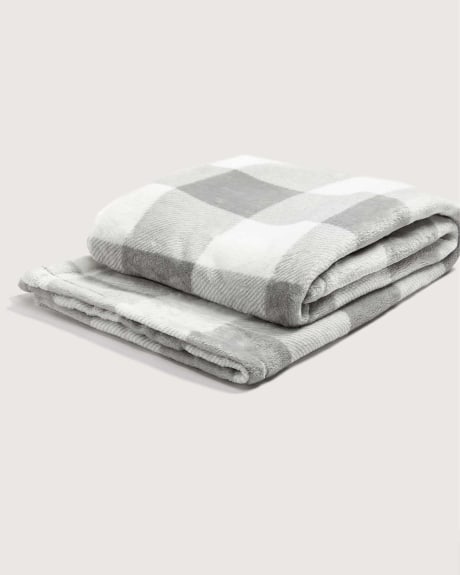 Printed Plush Blanket - tiVOGLIO