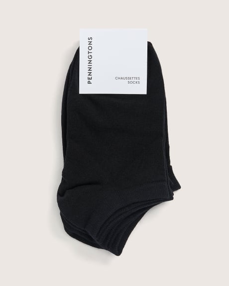 3-Pack Basic Short Socks – Addition Elle