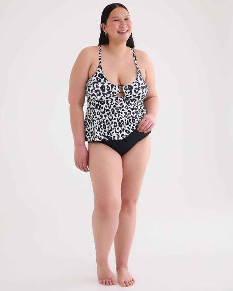 Convertible Shirred Swim Bottom - Anne Cole