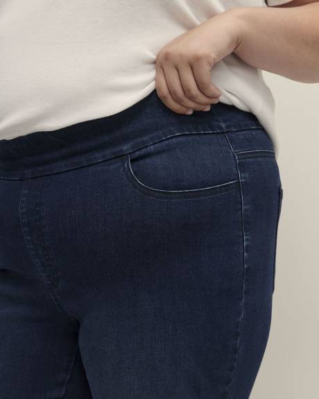 Responsible, Petite, Savvy Fit Pull-On Skinny Jeans, Dark Wash - d/C Jeans